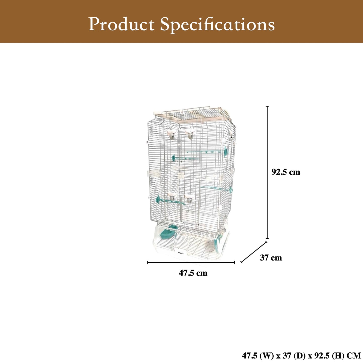 LillipHut Bird Cage Small