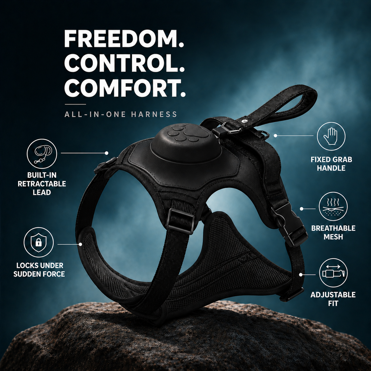 Click & Go™ Harness - Auto-Locking Built-in Lead