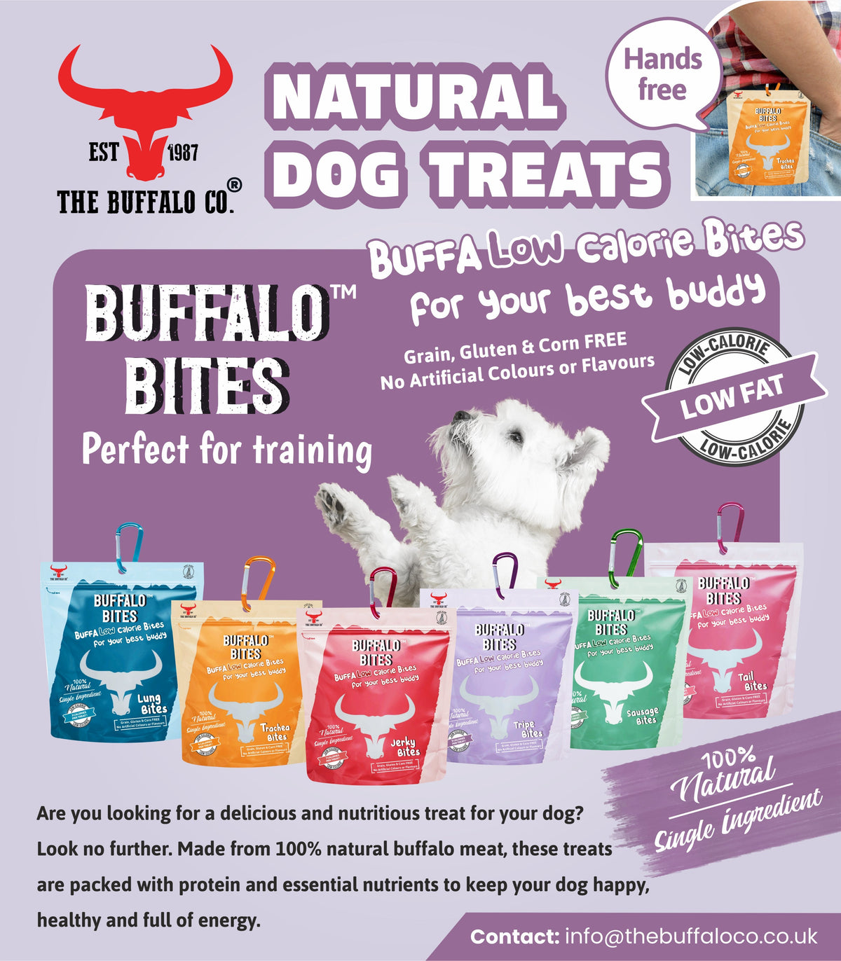 Buffalo Bites (Jerky Bites)
