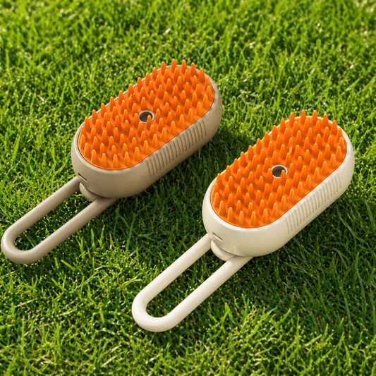 VapourGroom™ Steam Pet Brush - Precision Brushing with Powerful Steam