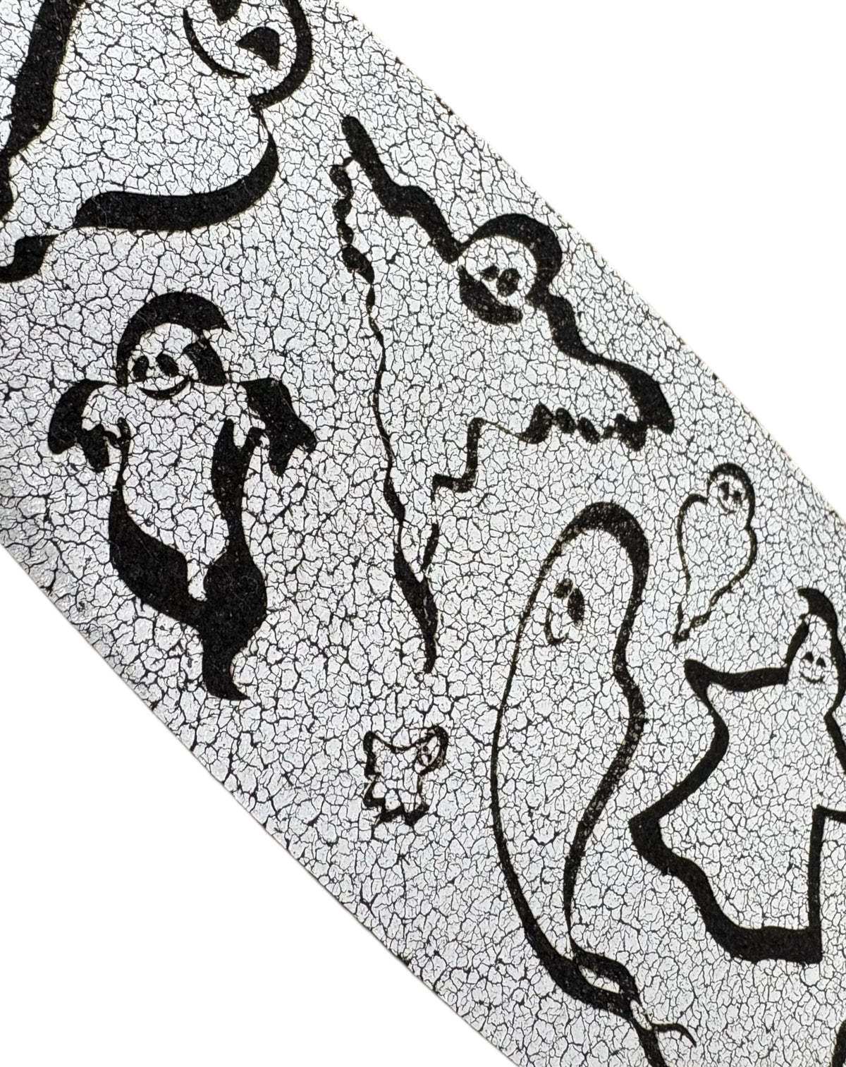 Leather Collar - HALLOWEEN - Ghosties