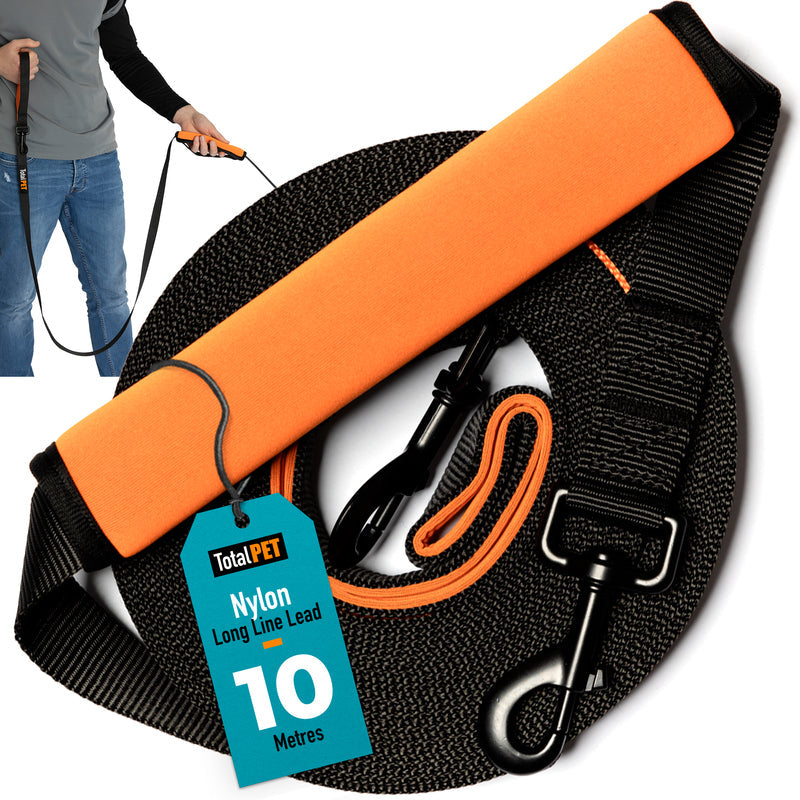 Total Pet Nylon Training Dog Lead 10m - RSP £19.99