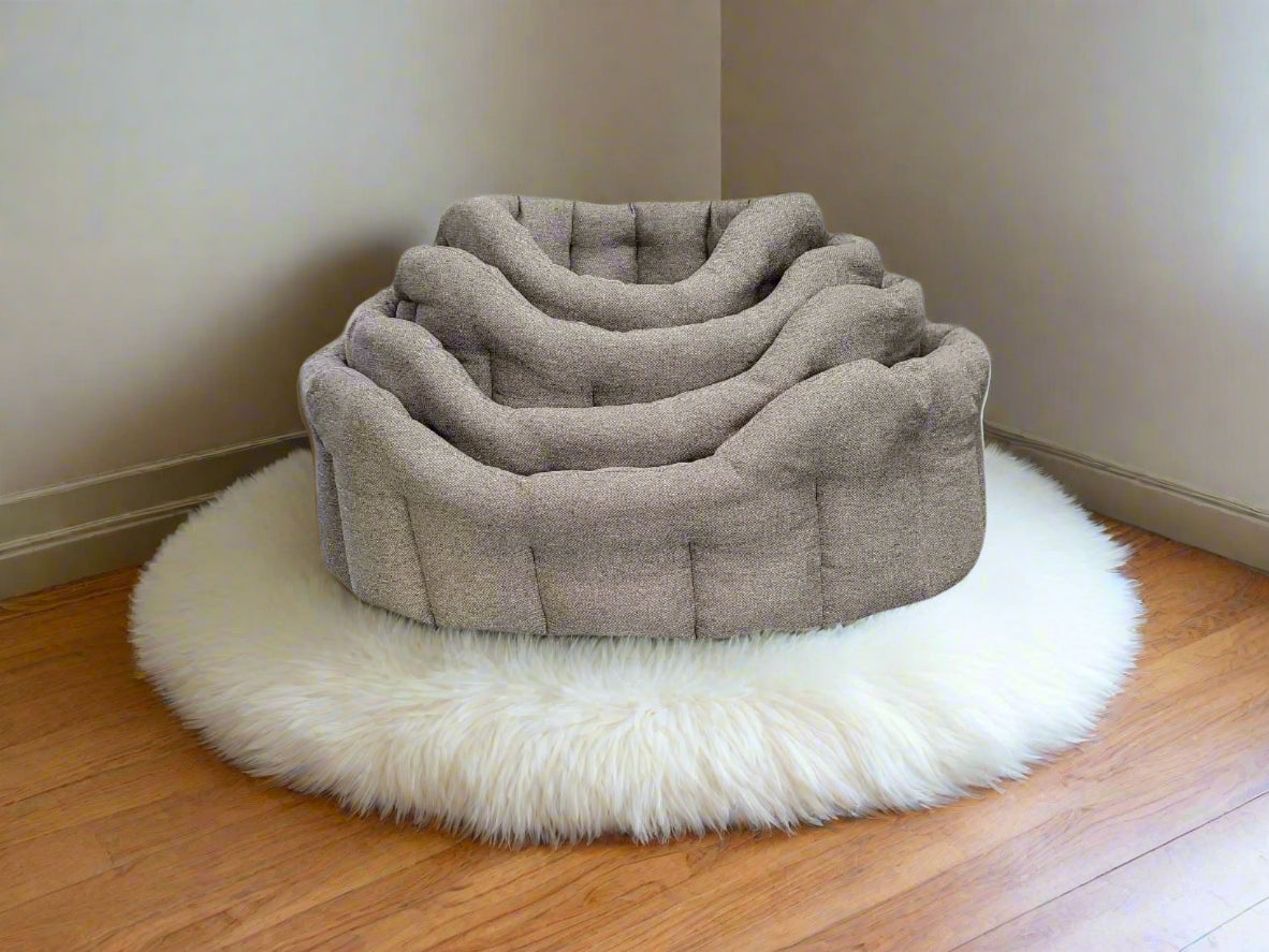 Premium Orkney Tweed Oval Beds
