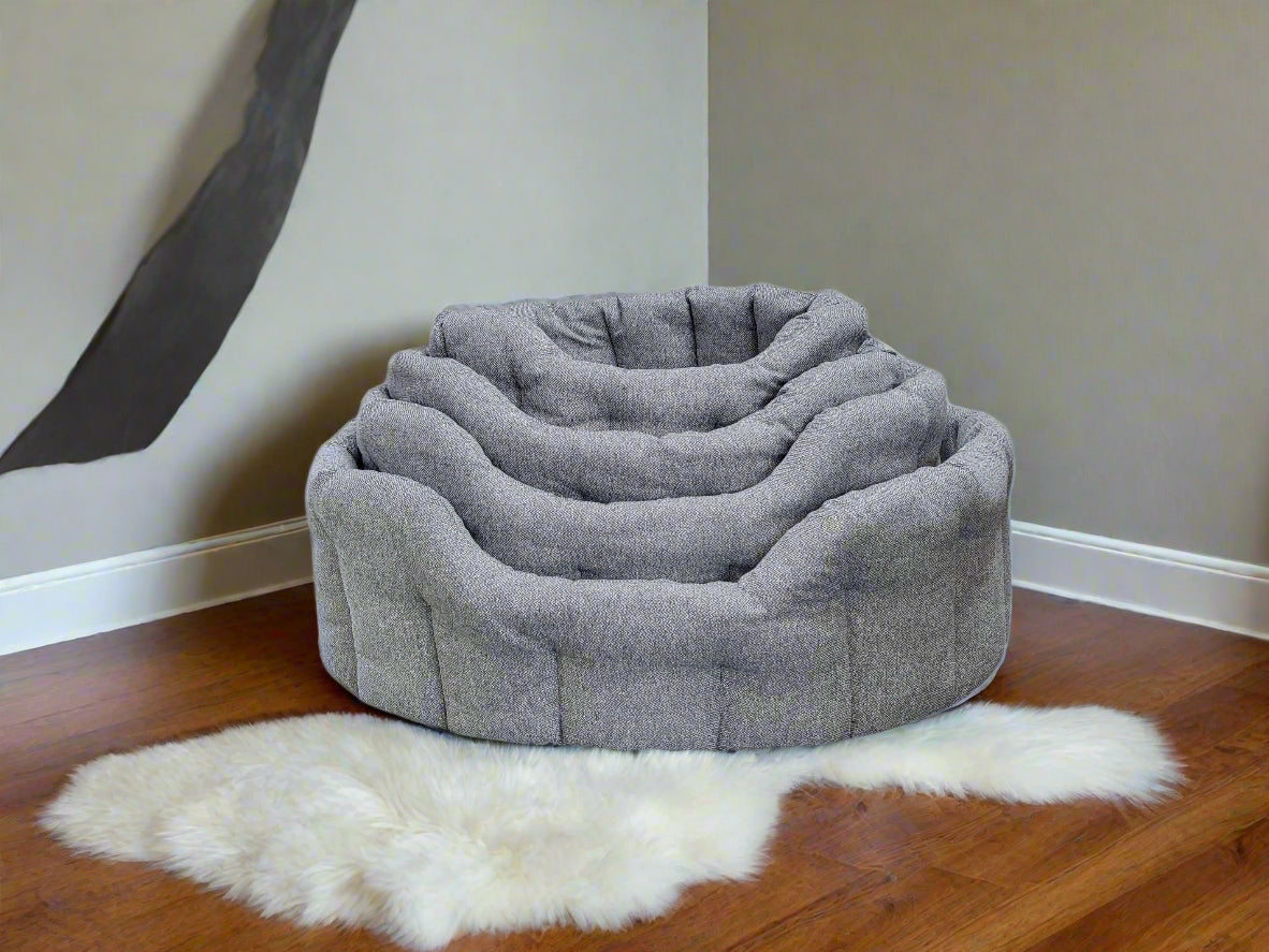 Premium Orkney Tweed Oval Beds