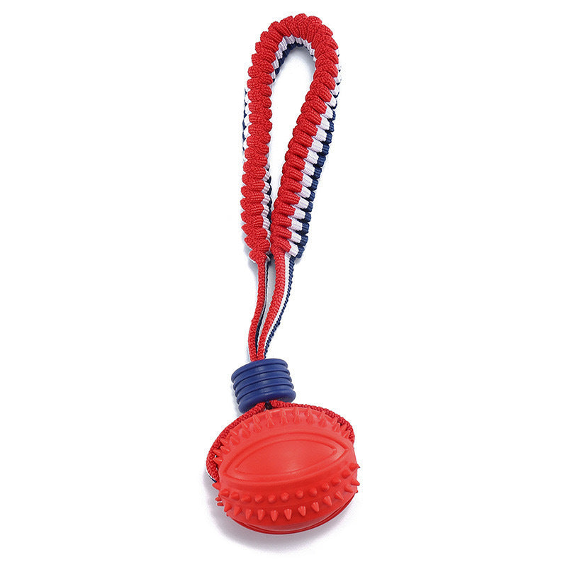 Dog Ball With Rope Toy