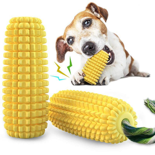 Squeaky Corn On Cob Toy