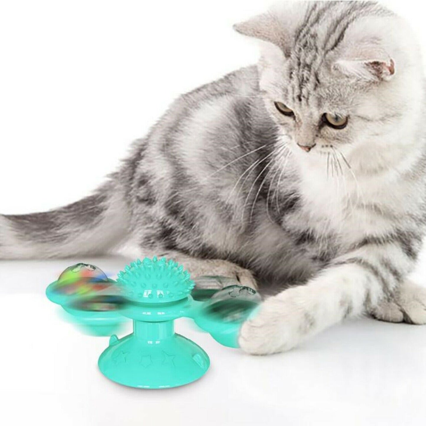 Windmill Rotating Interactive Cat Toy