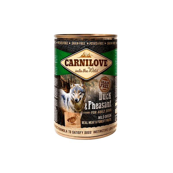Carnilove Duck & Pheasant Wet Dog Food 400g