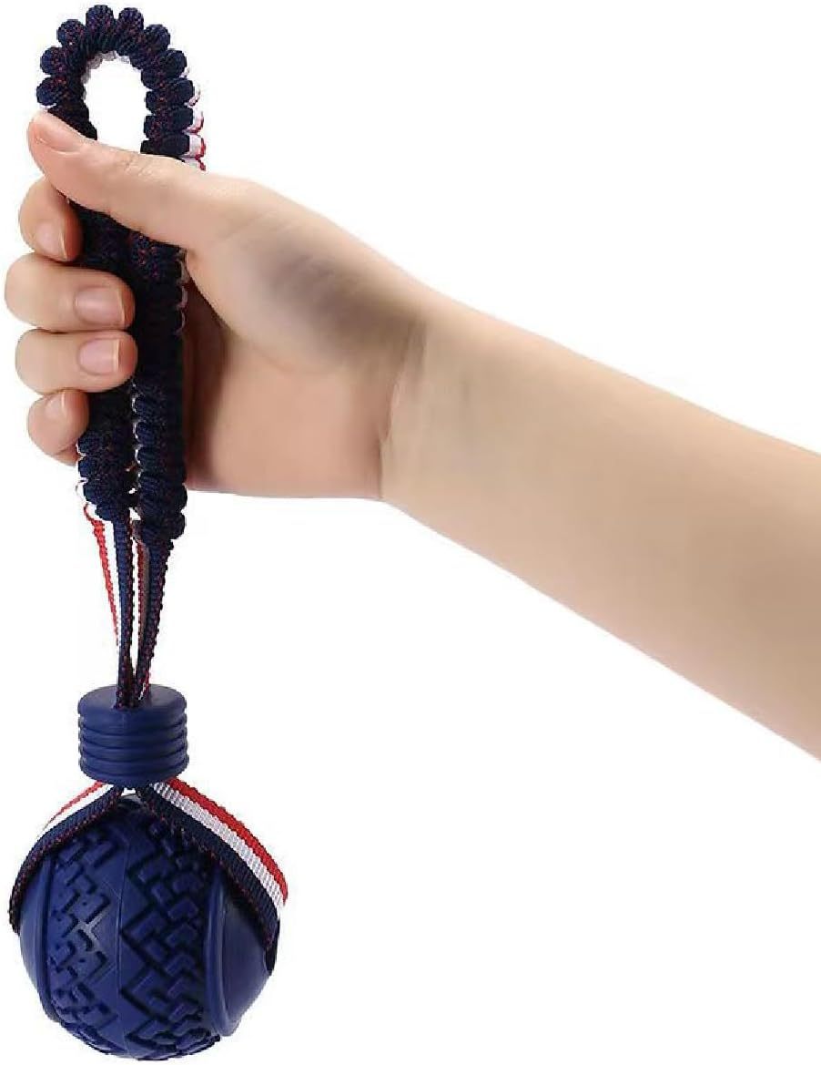 Dog Ball With Rope Toy