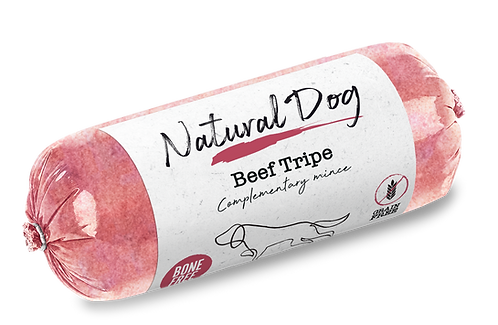 Natural Dog Raw Boneless Beef Tripe 500g