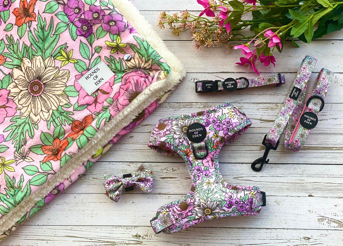 Wild Blossom- Design Dog Harness