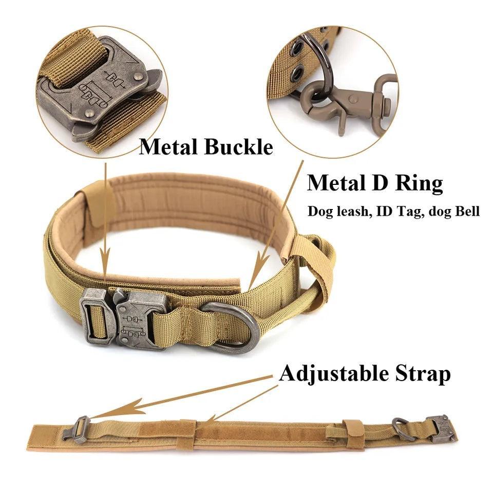 Military Grade Tactical Dog Harness Set Deal
