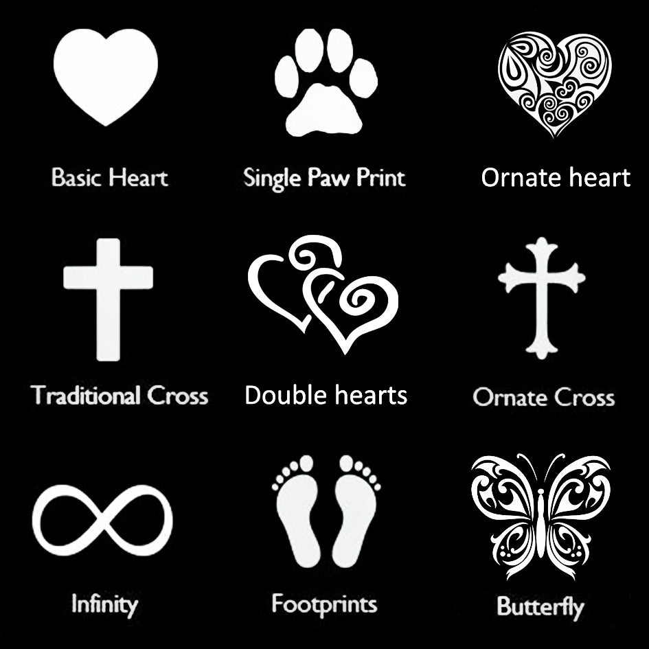 Pet Memorial Necklace – Personalised Stainless Steel Heart Shaped Pendant