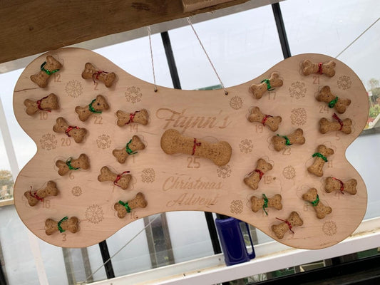 Personalised Dog Christmas Advent Calendar