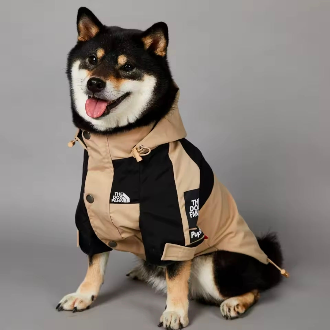 TDF Winter Dog Coat Kaki